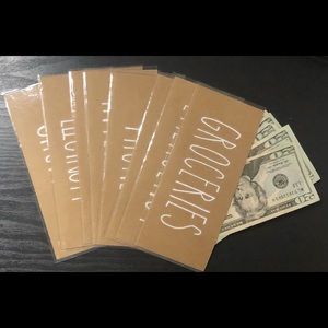 8 Rae Dunn Inspired Laminated Cash Envelopes